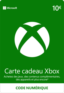 Carte Cadeau Xbox Live